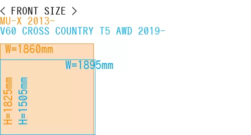 #MU-X 2013- + V60 CROSS COUNTRY T5 AWD 2019-
